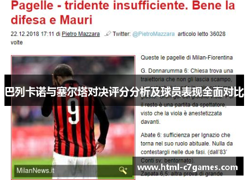 巴列卡诺与塞尔塔对决评分分析及球员表现全面对比 巴列卡诺与塞尔塔对决评分分析及球员表现全面对比